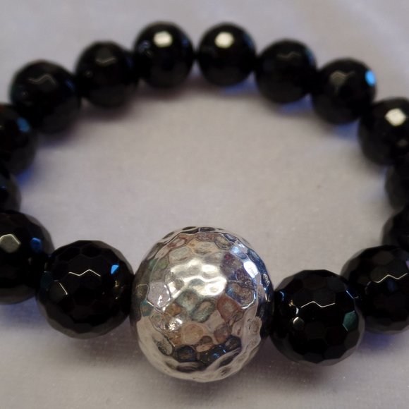 Simon Sebbag Jewelry - Simon Sebbag Black Onyx Bracelet W 9.25